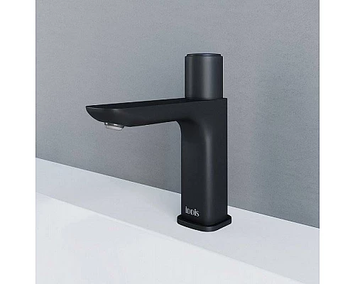 Заказать Смеситель для раковины Iddis Slide SLIBLBTi01 Черный в магазине сантехники Santeh-Crystal.ru