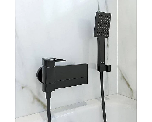 Купить Смеситель для ванны Iddis Slide SLIBL00i02 Черный в магазине сантехники Santeh-Crystal.ru