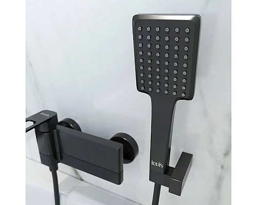 Купить Смеситель для ванны Iddis Slide SLIBL00i02 Черный в магазине сантехники Santeh-Crystal.ru