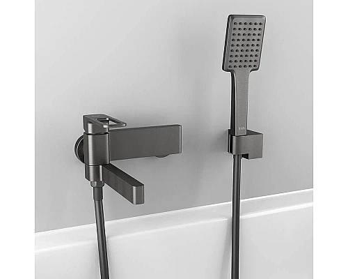 Купить Смеситель для ванны Iddis Slide SLIGM00i02 Графит в магазине сантехники Santeh-Crystal.ru