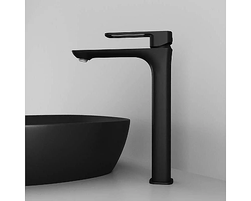 Приобрести Смеситель для раковины Iddis Slide SLIBL01i01 Черный матовый в магазине сантехники Santeh-Crystal.ru