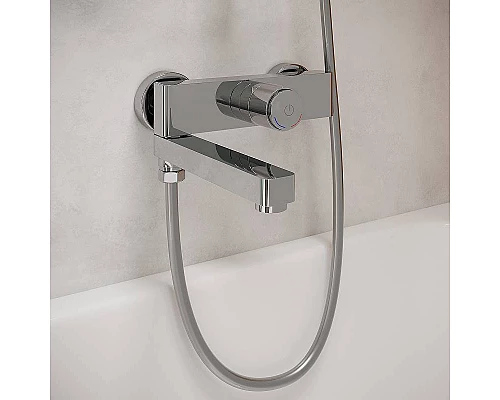 Купить Смеситель для ванны Iddis Slide SLISBBTi02WA Хром в магазине сантехники Santeh-Crystal.ru