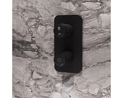 Заказать Смеситель для душа Iddis Slide SLIBLBTi67 Черный матовый в магазине сантехники Santeh-Crystal.ru