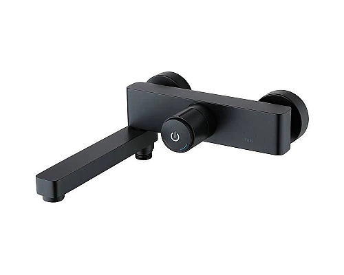 Купить Смеситель для ванны Iddis Slide SLIBLBTi02WA Черный матовый в магазине сантехники Santeh-Crystal.ru