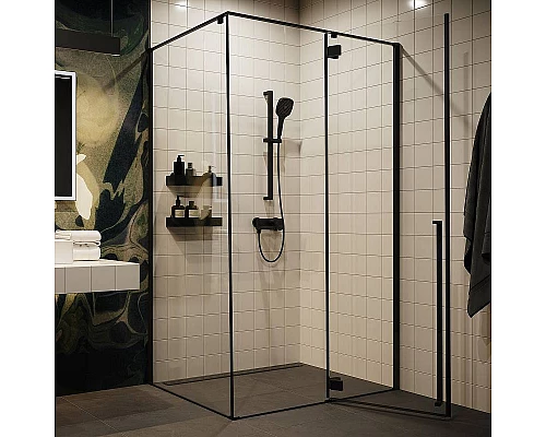 Купить Смеситель для ванны Iddis Slide SLIBLBTi02WA Черный матовый в магазине сантехники Santeh-Crystal.ru