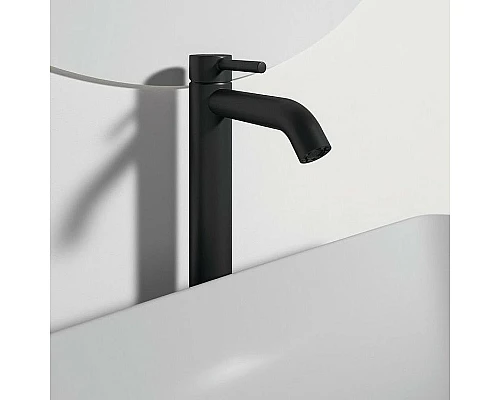 Купить Смеситель для раковины Ideal Standard Ceraline BC269XG Silk Black в магазине сантехники Santeh-Crystal.ru
