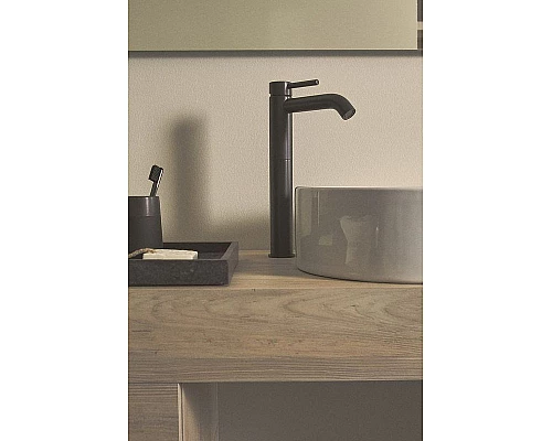 Купить Смеситель для раковины Ideal Standard Ceraline BC269XG Silk Black в магазине сантехники Santeh-Crystal.ru