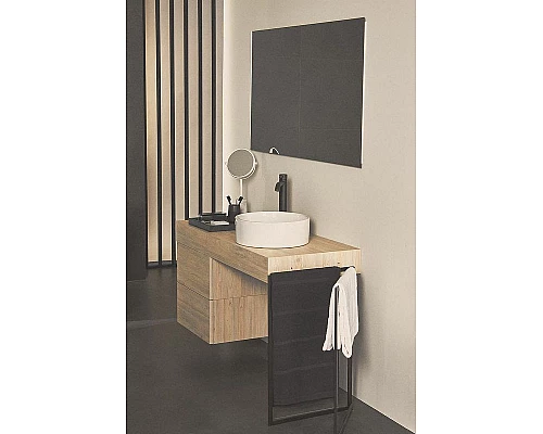 Купить Смеситель для раковины Ideal Standard Ceraline BC269XG Silk Black в магазине сантехники Santeh-Crystal.ru