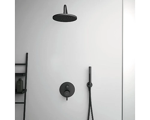 Приобрести Смеситель для душа Ideal Standard Ceraline A7389XG Silk Black в магазине сантехники Santeh-Crystal.ru