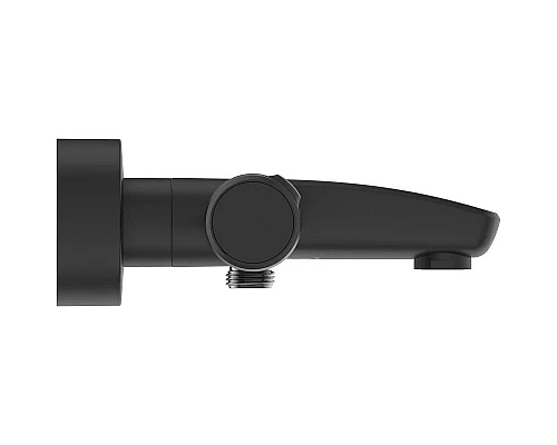 Приобрести Смеситель для ванны Ideal Standard Ceratherm T25 A7544XG с термостатом Silk Black в магазине сантехники Santeh-Crystal.ru