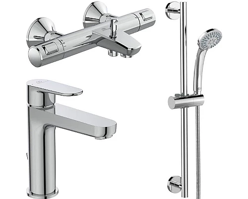 Заказать Комплект смесителей Ideal Standard Ceratherm T25 BC984AA Хром в магазине сантехники Santeh-Crystal.ru