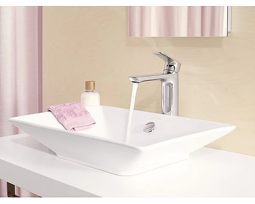 Купить Смеситель для раковины Jacob Delafon Aleo E72298-4-CP Хром в магазине сантехники Santeh-Crystal.ru