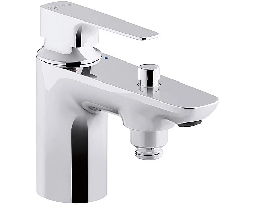 Приобрести Смеситель для ванны Jacob Delafon Aleo+ E72321-CP Хром в магазине сантехники Santeh-Crystal.ru