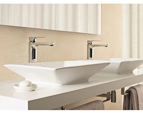 Заказать Смеситель для раковины Jacob Delafon Aleo+ E72337-CP Хром в магазине сантехники Santeh-Crystal.ru