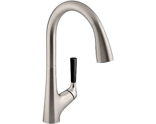 Заказать Смеситель для кухни Jacob Delafon Malleco E77748-VS Матовая сталь в магазине сантехники Santeh-Crystal.ru