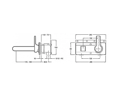 Купить Смеситель для раковины Jacob Delafon Singulier E10863-CP Хром в магазине сантехники Santeh-Crystal.ru