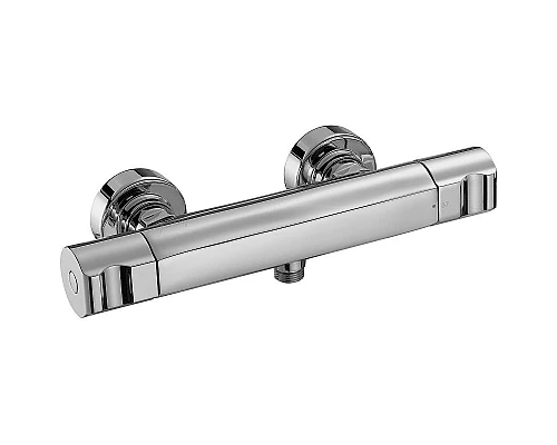 Заказать Смеситель для душа Jacob Delafon Singulier E10872-CP с термостатом Хром в магазине сантехники Santeh-Crystal.ru