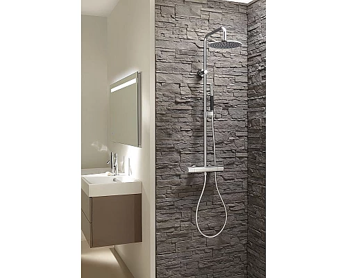 Заказать Смеситель для душа Jacob Delafon Toobi E8991-CP с термостатом Хром в магазине сантехники Santeh-Crystal.ru