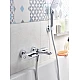 Купить Смеситель для ванны Jacob Delafon Villette E23721-CP с термостатом Хром в магазине сантехники Santeh-Crystal.ru
