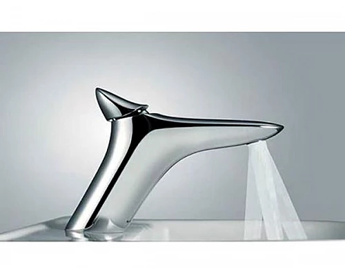 Приобрести Смеситель для раковины Kludi Ambienta 530230575 Хром в магазине сантехники Santeh-Crystal.ru