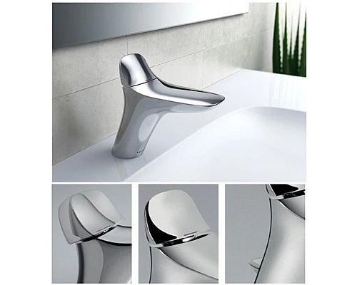 Приобрести Смеситель для раковины Kludi Ambienta 530230575 Хром в магазине сантехники Santeh-Crystal.ru