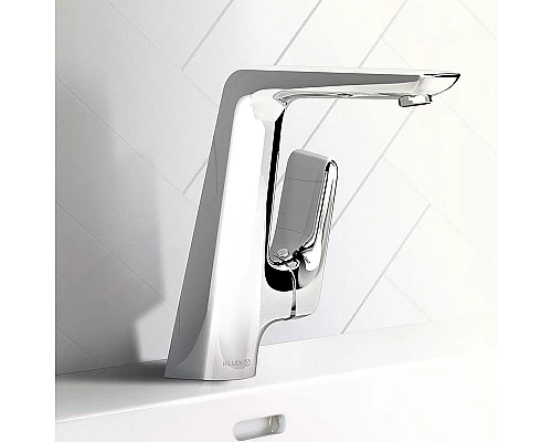 Заказать Смеситель для раковины Kludi Ameo 410250575 Хром в магазине сантехники Santeh-Crystal.ru
