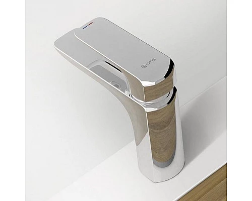 Купить Смеситель для раковины Kludi Ameo 410280575 Хром в магазине сантехники Santeh-Crystal.ru