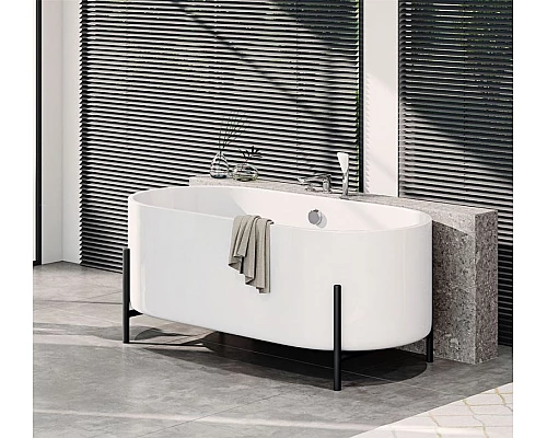 Заказать Смеситель на борт ванны Kludi Ameo 414470575 Хром в магазине сантехники Santeh-Crystal.ru