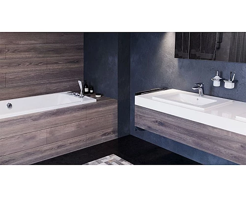 Купить Смеситель на борт ванны Kludi Ameo 414480575 Хром в магазине сантехники Santeh-Crystal.ru