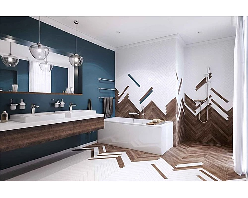 Купить Смеситель для ванны Kludi Ameo 416710575 Хром в магазине сантехники Santeh-Crystal.ru