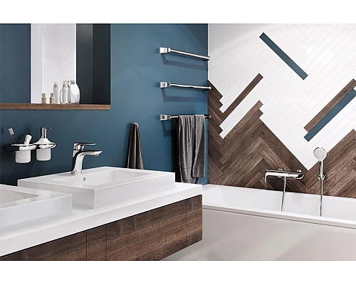 Купить Смеситель для ванны Kludi Ameo 416710575 Хром в магазине сантехники Santeh-Crystal.ru