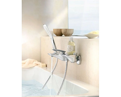 Приобрести Смеситель для ванны Kludi Balance 524450575 Хром в магазине сантехники Santeh-Crystal.ru