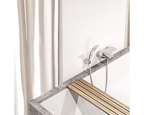 Приобрести Смеситель для ванны Kludi Balance 524450575 Хром в магазине сантехники Santeh-Crystal.ru