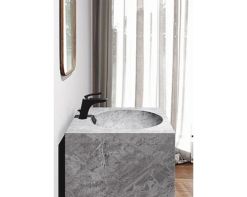 Купить Смеситель для раковины Kludi Balance 520238775 Черный Хром в магазине сантехники Santeh-Crystal.ru