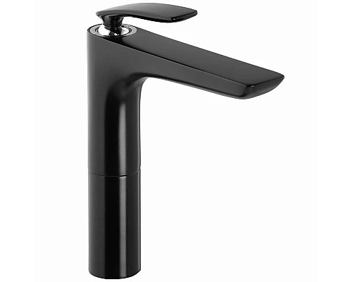 Купить Смеситель для раковины Kludi Balance 522968775 Черный Хром в магазине сантехники Santeh-Crystal.ru