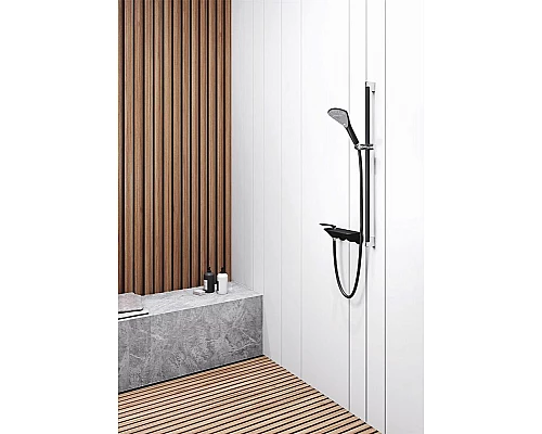 Приобрести Смеситель для душа Kludi Balance 527108775 Черный Хром в магазине сантехники Santeh-Crystal.ru