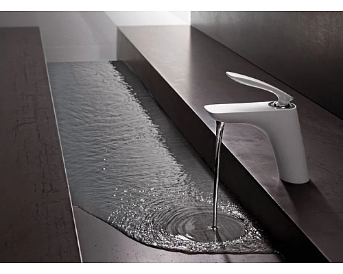 Заказать Смеситель для раковины Kludi Balance 520239175 Белый Хром в магазине сантехники Santeh-Crystal.ru