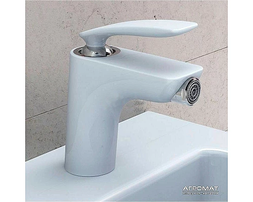 Купить Смеситель для биде Kludi Balance 522169175 Белый Хром в магазине сантехники Santeh-Crystal.ru