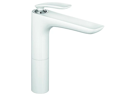 Заказать Смеситель для раковины Kludi Balance 522969175 Белый Хром в магазине сантехники Santeh-Crystal.ru