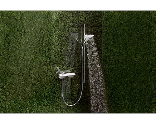 Заказать Смеситель для душа Kludi Balance 527109175 Белый Хром в магазине сантехники Santeh-Crystal.ru