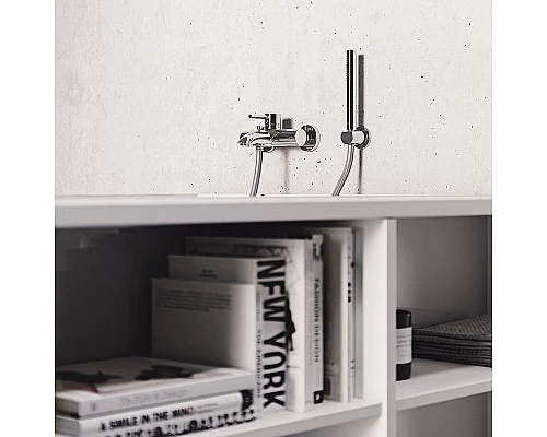 Приобрести Смеситель для ванны Kludi Bozz 386910576 Хром в магазине сантехники Santeh-Crystal.ru