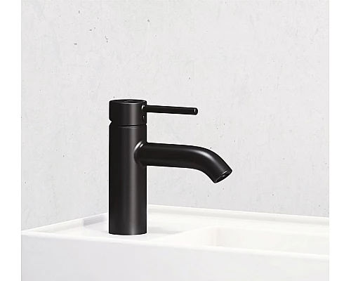 Заказать Смеситель для раковины Kludi Bozz 382723976 Черный матовый в магазине сантехники Santeh-Crystal.ru