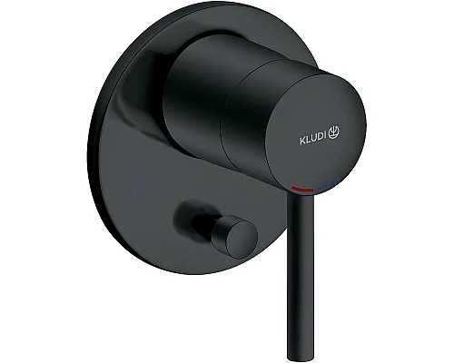 Приобрести Смеситель для душа Kludi Bozz 387163976 Черный матовый в магазине сантехники Santeh-Crystal.ru