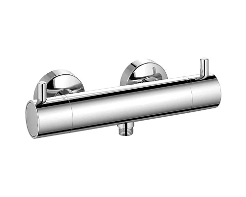 Заказать Смеситель для душа Kludi Bozz 352030538 с термостатом Хром в магазине сантехники Santeh-Crystal.ru