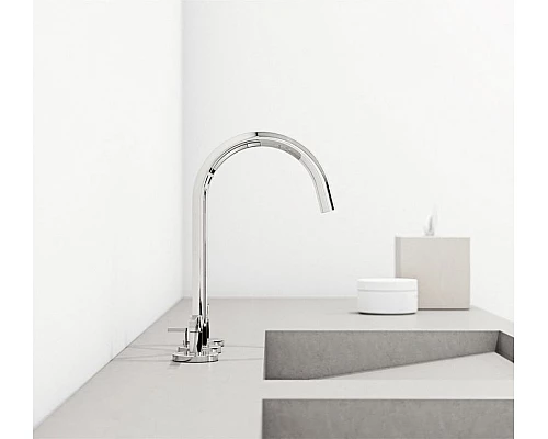 Заказать Смеситель для раковины Kludi Nova Fonte 201430520 Хром в магазине сантехники Santeh-Crystal.ru