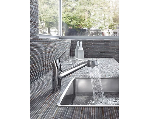 Заказать Смеситель для кухни Kludi Objekta 325810575 Хром в магазине сантехники Santeh-Crystal.ru