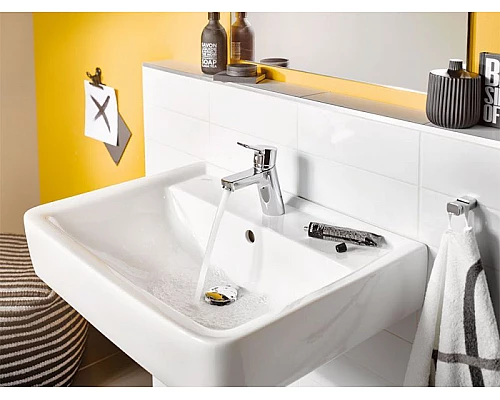 Приобрести Смеситель для раковины Kludi Pure Easy 370280565 Хром в магазине сантехники Santeh-Crystal.ru