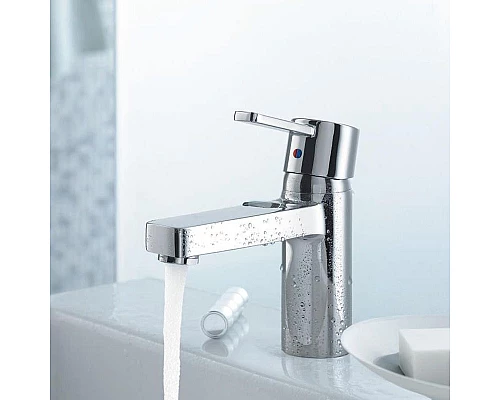 Купить Смеситель для раковины Kludi Zenta XL 382600575 Хром в магазине сантехники Santeh-Crystal.ru