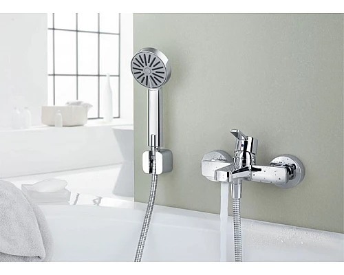 Заказать Смеситель для ванны Kludi Zenta 386700575 Хром в магазине сантехники Santeh-Crystal.ru