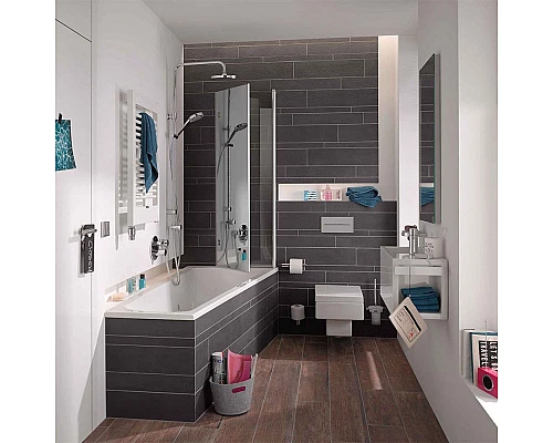 Заказать Смеситель для душа Kludi Zenta 388300545 с термостатом Хром в магазине сантехники Santeh-Crystal.ru